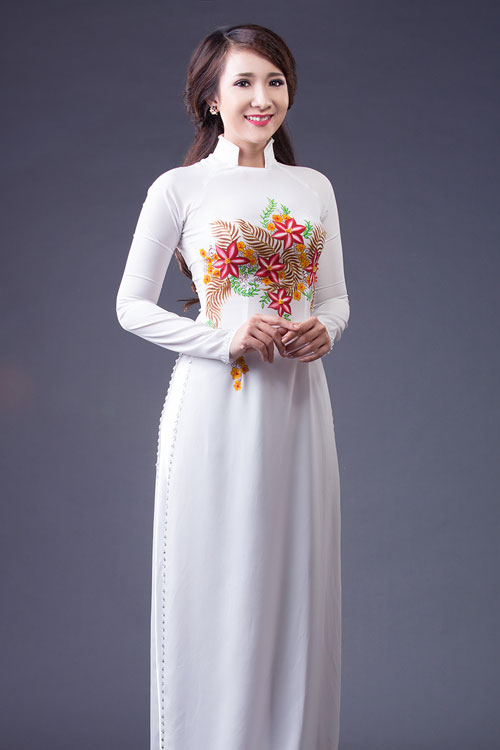 màu áo dài cưới truyền thống