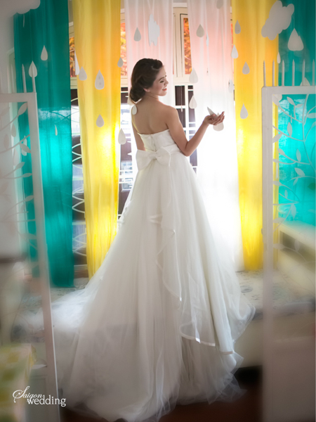 váy cưới David's Bridal - hình minh họa 7