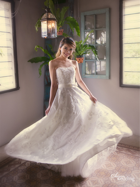 váy cưới David's Bridal - hình minh họa 15