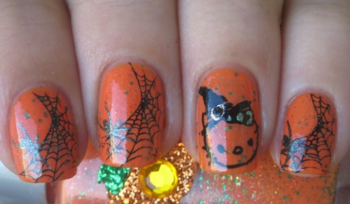 móng tay Halloween - hình minh họa 10