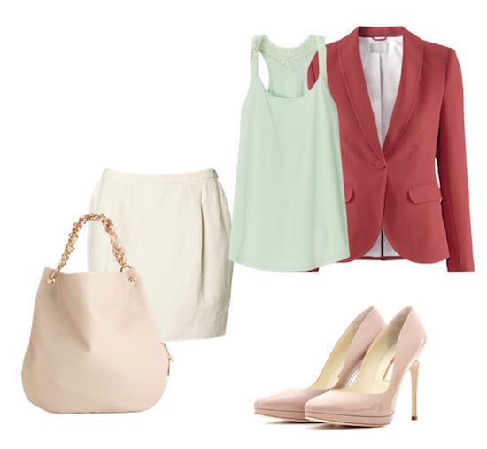 phối đồ với mini-skirt trắng - hình minh họa 9