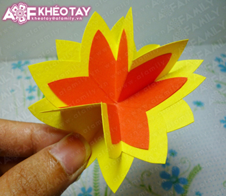 thiệp hoa 3D handmade - hình minh họa 5