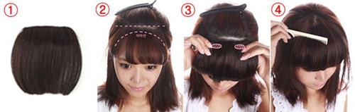 cách gắn tóc giả - hình minh họa 4