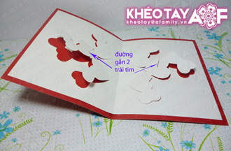 làm thiệp Valentine đơn giản - hình minh họa 9