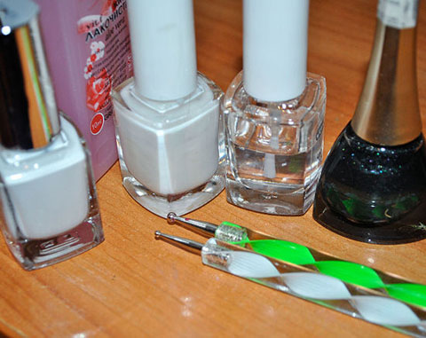 vẽ nail gấu trúc