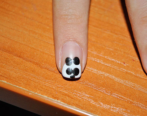 vẽ nail gấu trúc - hình minh họa 7