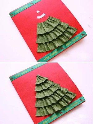 Cách làm thiệp cây thông Noel đẹp mà siêu dễ làm thiệp cây thông Noel - hình minh họa 8