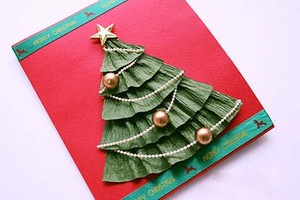 Làm thiệp cây thông Noel đẹp mà siêu dễ 6 làm thiệp cây thông Noel - hình minh họa 5