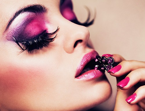 Party Pink And Purple Makeup Ideas