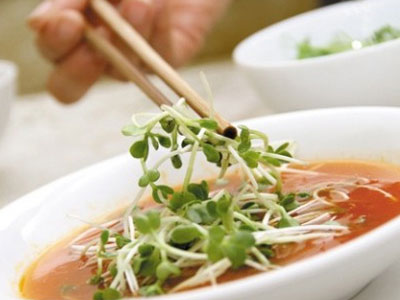 rau mầm an toàn