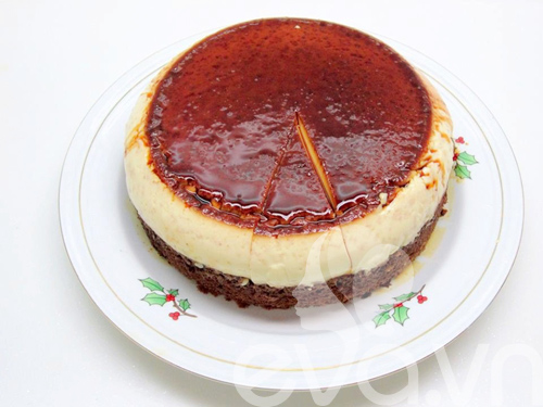 cách làm bánh gato flan - hình minh họa 14