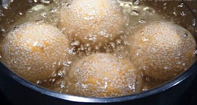 cách làm bánh rán vừng - hình minh họa 8