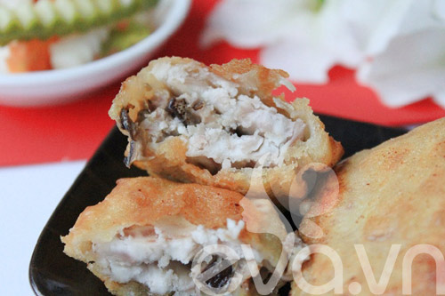 khoai môn kẹp thịt chiên giòn - hình minh họa 9