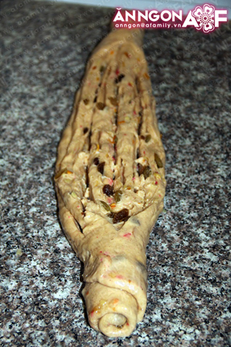cách làm bánh mì stollen - hình minh họa 9