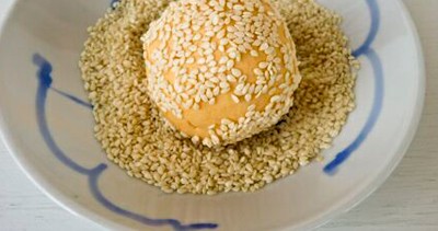cách làm bánh rán vừng - hình minh họa 7
