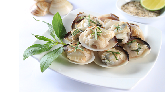 Nghêu Nướng Mỡ Chài