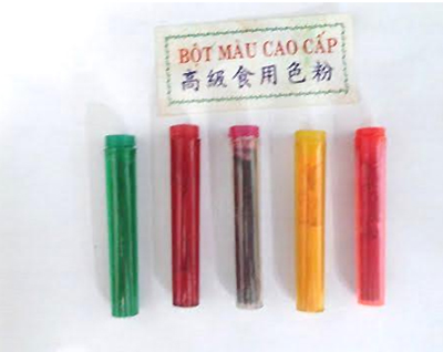 phân biệt phẩm màu hóa học - hình minh họa 2