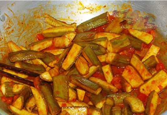cách nấu bún ốc chuối đậu - hình minh họa 8