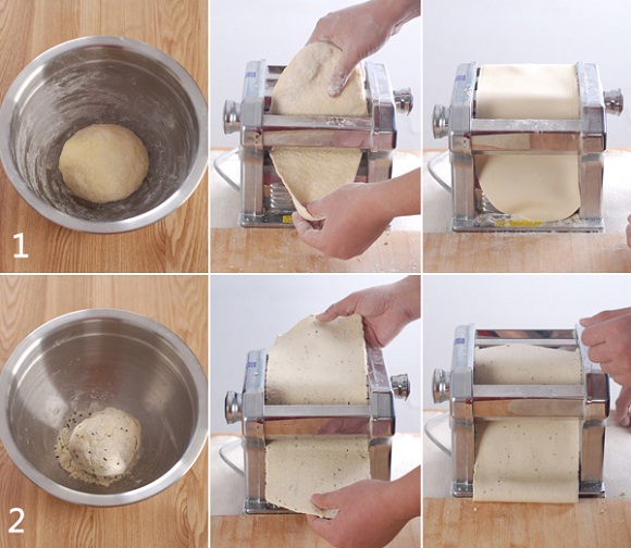 cách làm snack bột mì