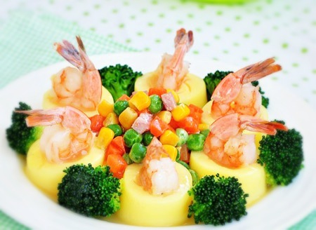 Đậu Hũ Hấp Tôm - hình minh họa 5