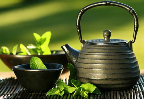 làm đẹp bằng nước chè xanh