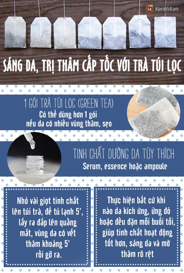trà túi lọc trị thâm quầng mắt - hình minh họa 2