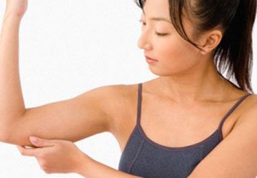 giảm mỡ bắp tay tại nhà