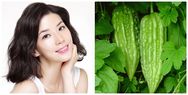mướp đắng làm đẹp